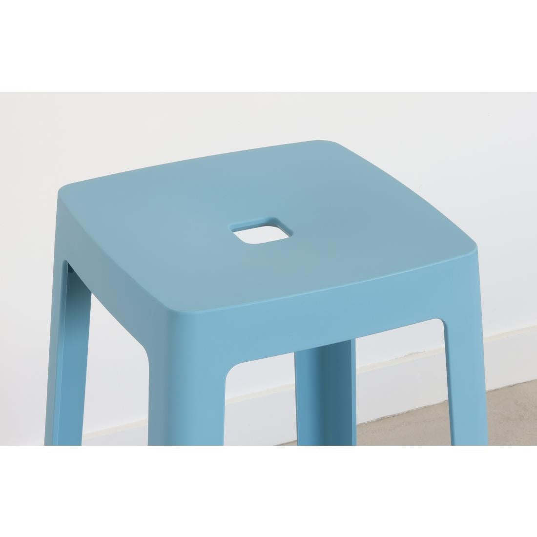 Origin Base Stool Pastel Blue 400x400x440mm (2 Pack)