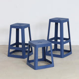 Origin Base Stool Violet Blue 400x400x440mm (2 Pack)