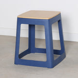 Origin Base Stool Violet Blue 400x400x440mm (2 Pack)