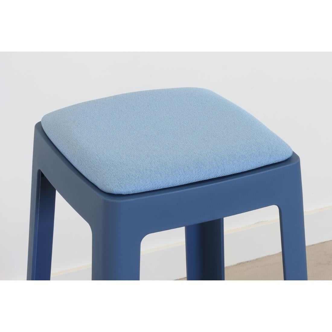 Origin Base Stool Violet Blue 400x400x440mm (2 Pack)