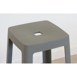 Origin Base Stool Mouse Grey 400x400x440mm (2 Pack)