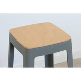 Origin Base Stool Mouse Grey 400x400x440mm (2 Pack)