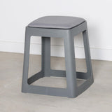 Origin Base Stool Mouse Grey 400x400x440mm (2 Pack)