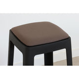 Origin Base Stool Traffic Black 400x400x440mm (2 Pack)
