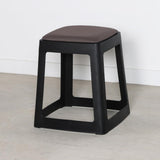 Origin Base Stool Traffic Black 400x400x440mm (2 Pack)