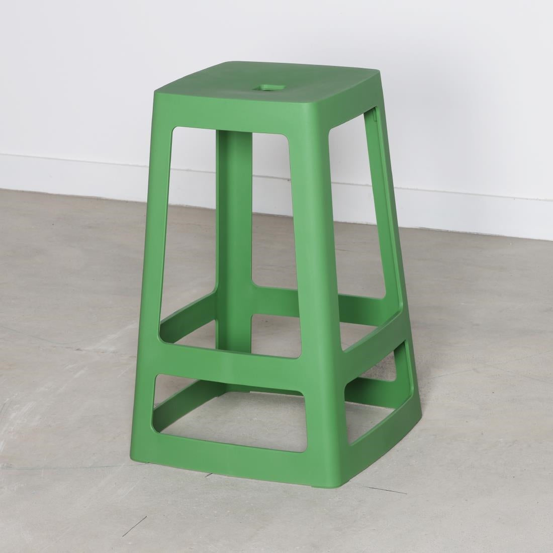 Origin Base Mid Stool May Green 430x430x650mm (2 Pack)
