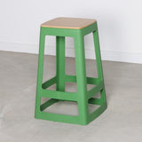 Origin Base Mid Stool May Green 430x430x650mm (2 Pack)