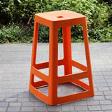 Origin Base Mid Stool Signal Orange 430x430x560mm (2 Pack)