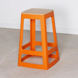 Origin Base Mid Stool Signal Orange 430x430x560mm (2 Pack)