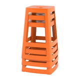 Origin Base Mid Stool Signal Orange 430x430x560mm (2 Pack)