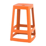 Origin Base Mid Stool Signal Orange 430x430x560mm (2 Pack)