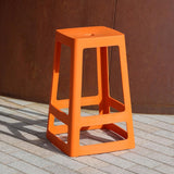 Origin Base Mid Stool Signal Orange 430x430x560mm (2 Pack)