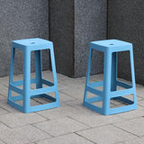 Origin Base Mid Stool Pastel Blue 430x430x560mm (2 Pack)
