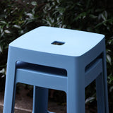 Origin Base Mid Stool Pastel Blue 430x430x560mm (2 Pack)