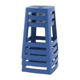Origin Base Mid Stool Violet Blue 430x430x560mm (2 Pack)