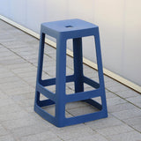 Origin Base Mid Stool Violet Blue 430x430x560mm (2 Pack)