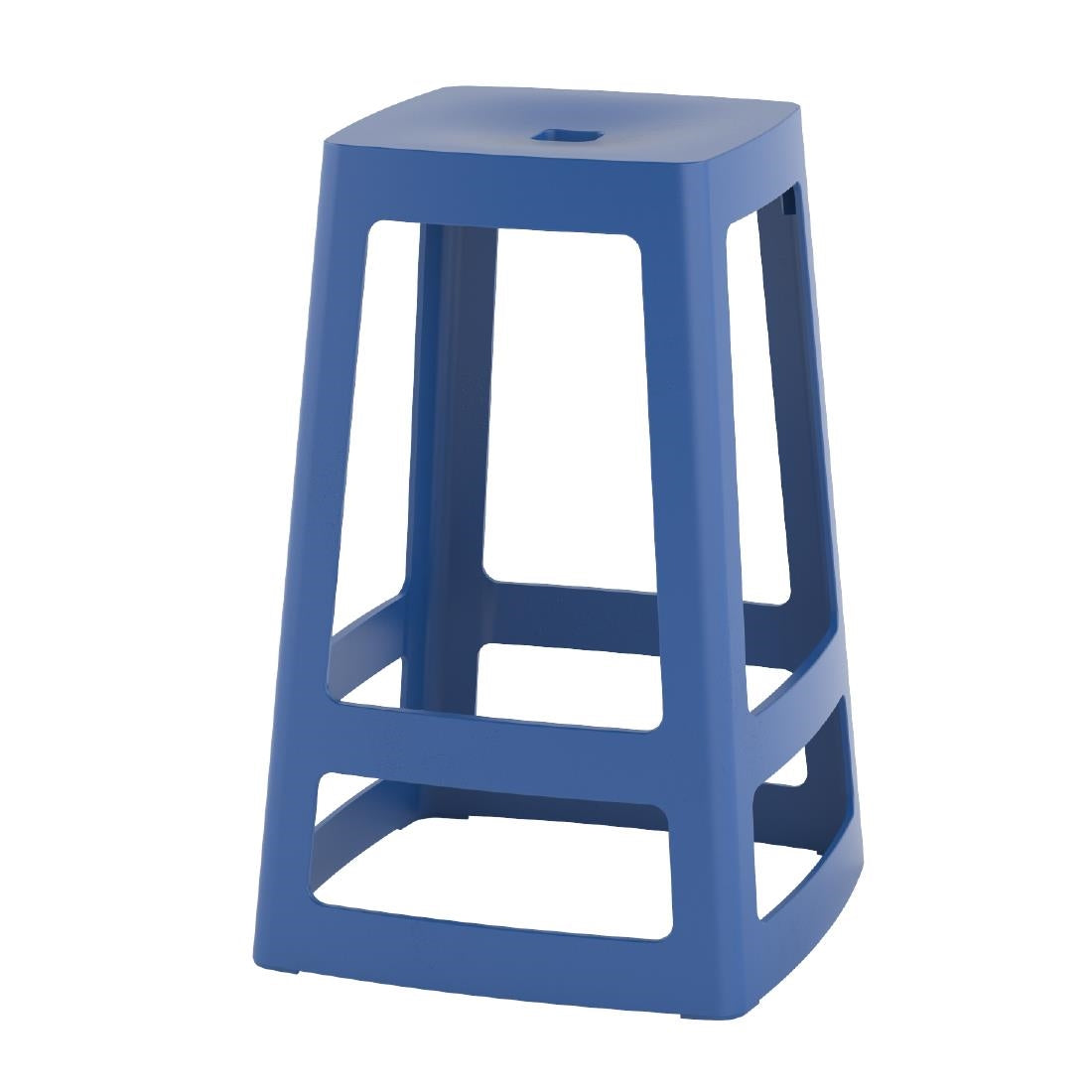 Origin Base Mid Stool Violet Blue 430x430x560mm (2 Pack)