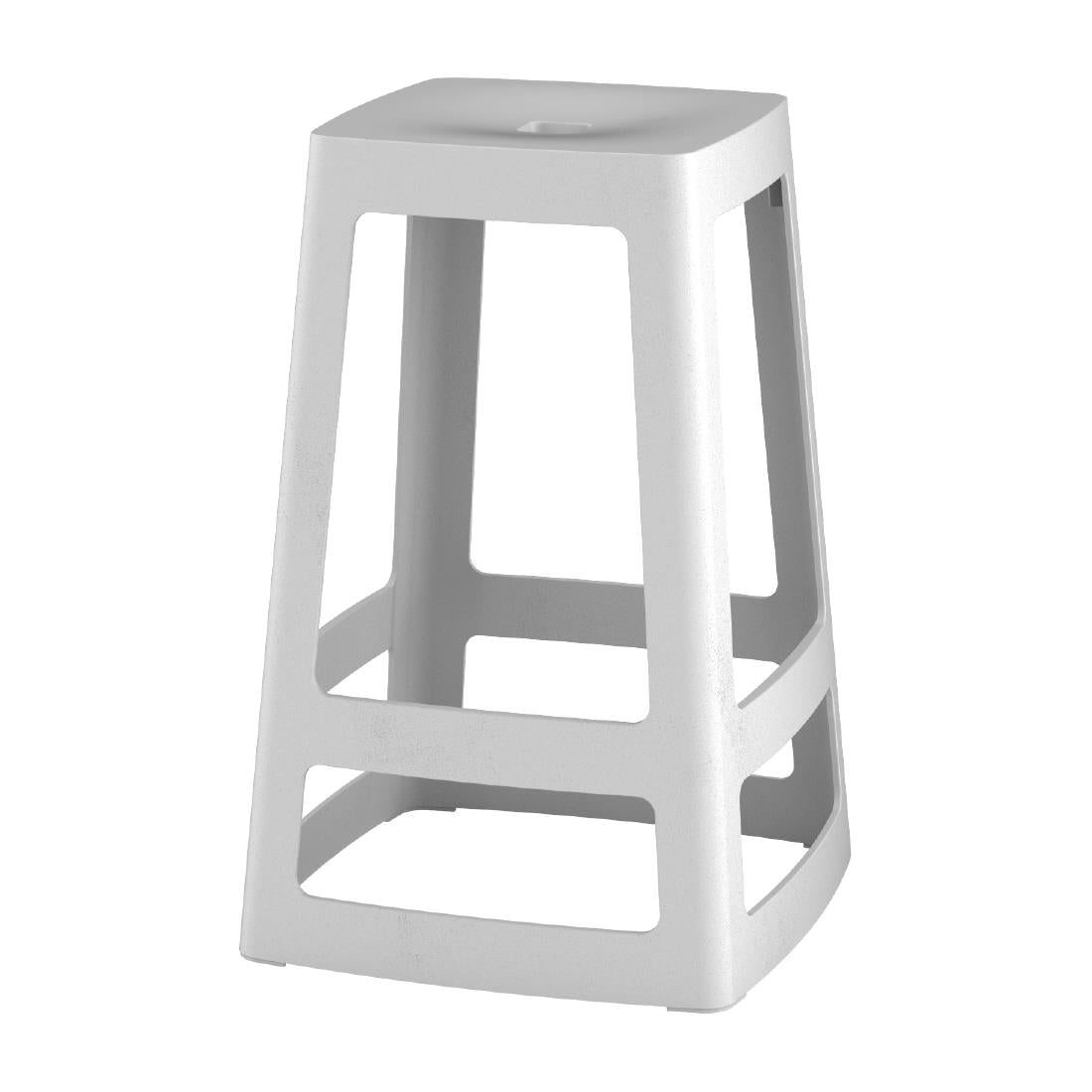 Origin Base Mid Stool Light Grey 430x430x560mm (2 Pack)