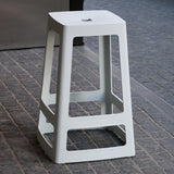 Origin Base Mid Stool Light Grey 430x430x560mm (2 Pack)