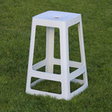 Origin Base Mid Stool Light Grey 430x430x560mm (2 Pack)