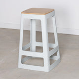 Origin Base Mid Stool Light Grey 430x430x560mm (2 Pack)