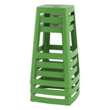 Origin Base High Stool May Green 450x450x750mm (2 Pack)