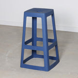 Origin Base High Stool Violet Blue 450x450x750mm (2 Pack)