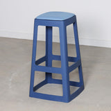 Origin Base High Stool Violet Blue 450x450x750mm (2 Pack)