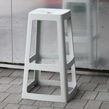 Origin Base High Stool Light Grey 450x450x750mm (2 Pack)