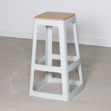 Origin Base High Stool Light Grey 450x450x750mm (2 Pack)