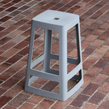Origin Base High Stool Mouse Grey 450x450x750mm (2 Pack)