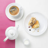 Olympia Cafe Teapots White 450ml (2 Pack)