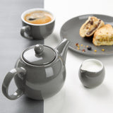 Olympia Café Teapots Charcoal 450ml (2 Pack)
