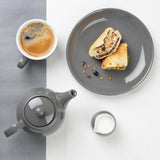 Olympia Café Teapots Charcoal 450ml (2 Pack)