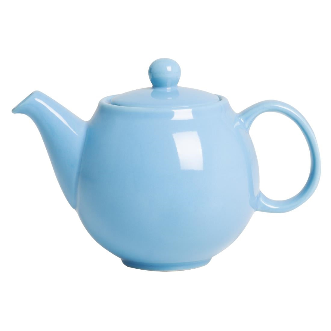 Olympia Cafe Teapots Blue 450ml (2 Pack)