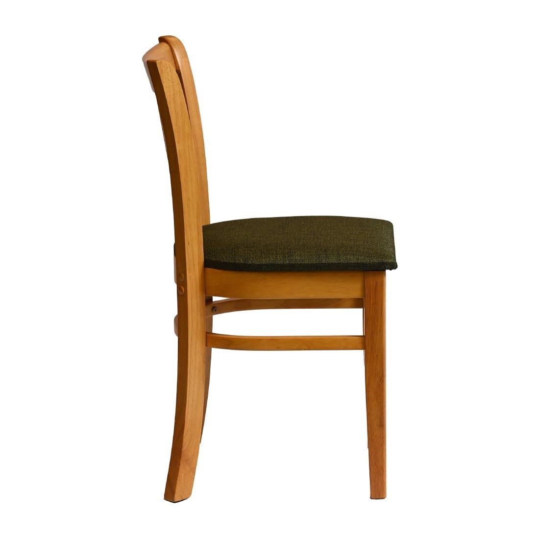 Manhattan Dining Chairs in Soft Oak with Shetland Forest Seat (2 Pack)