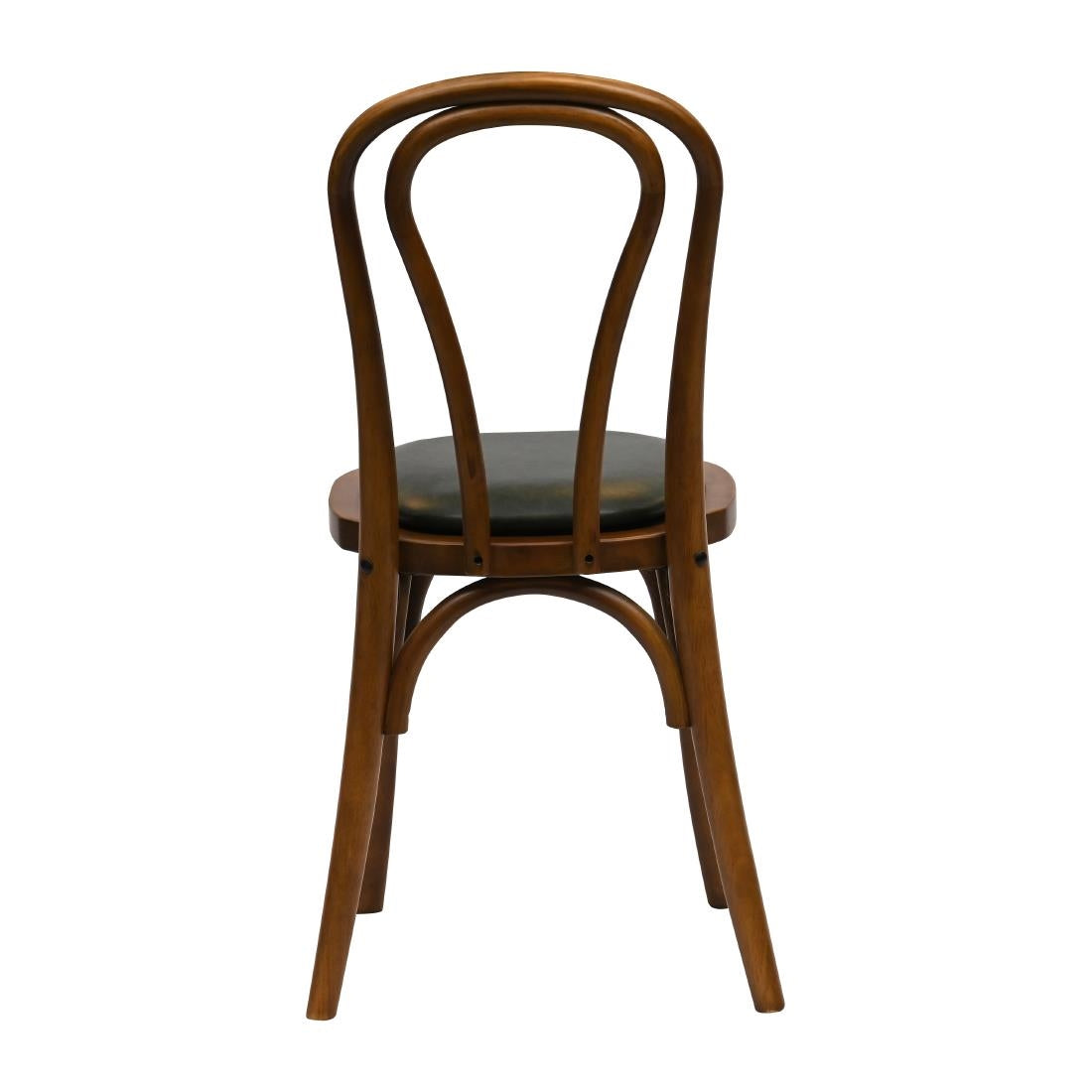 Hoop Back Dining Chair in Weathered Oak with Bison Cedar Seat (2 Pack)