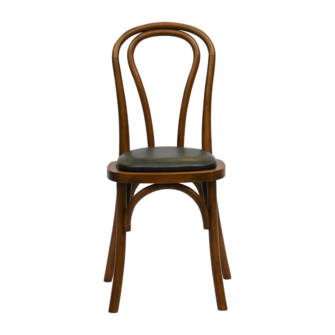 Hoop Back Dining Chair in Weathered Oak with Bison Cedar Seat (2 Pack)
