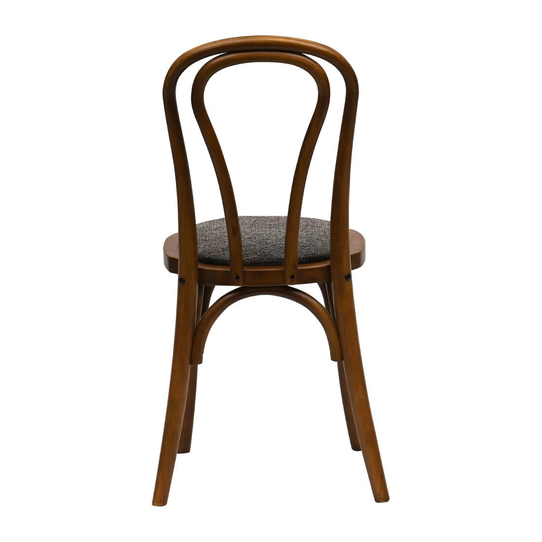 Hoop Back Dining Chair in Weathered Oak with Shetland Smoke Seat (2 Pack)