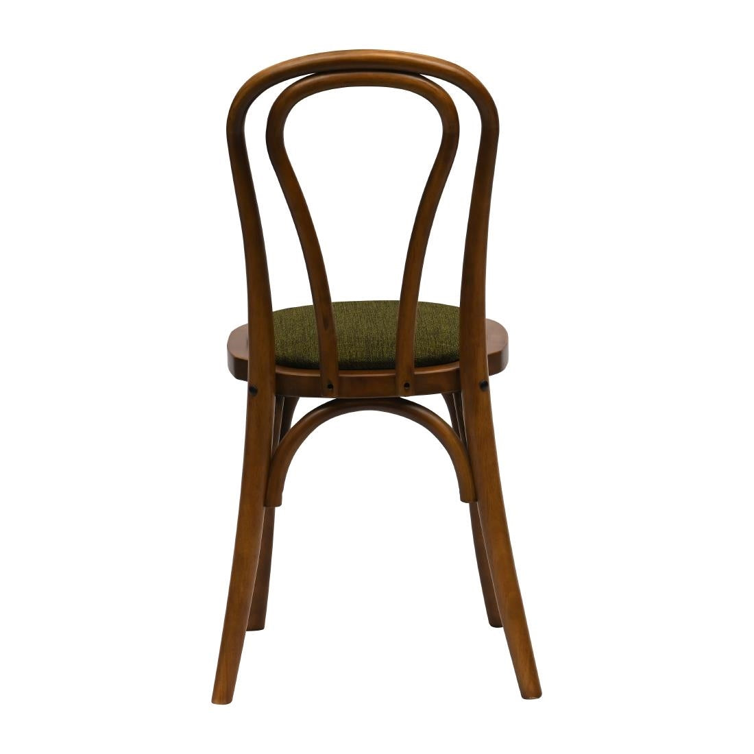 Hoop Back Dining Chair in Weathered Oak with Shetland Forest Seat (2 Pack)