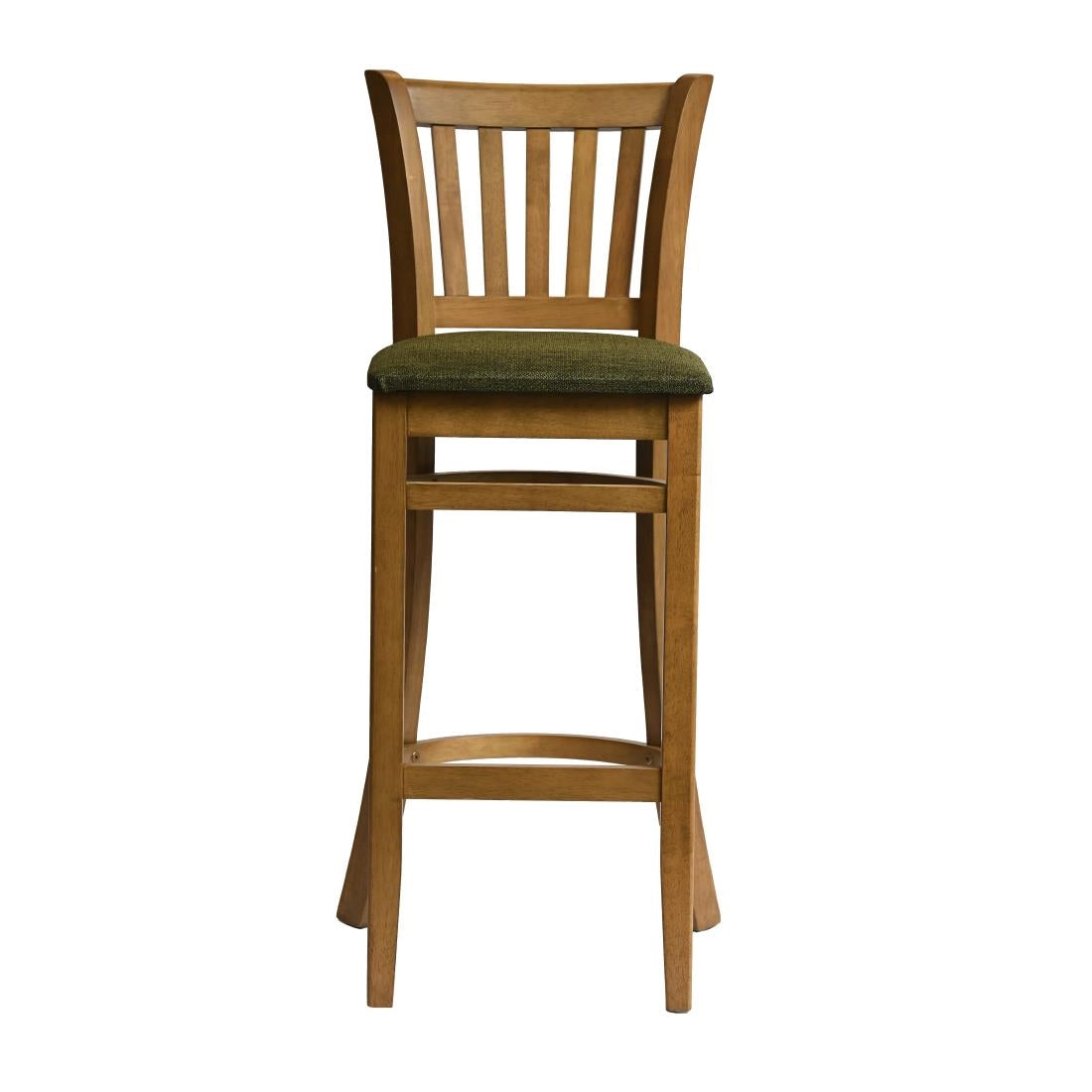 Manhattan Bar Chair in Weathered Oak with Shetland Forest Seat