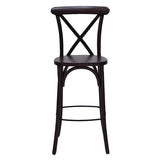 Bristol Bar Chair in Dark Walnut