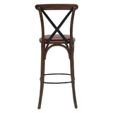 Bristol Bar Chair in Vintage with Bison Tan Seat