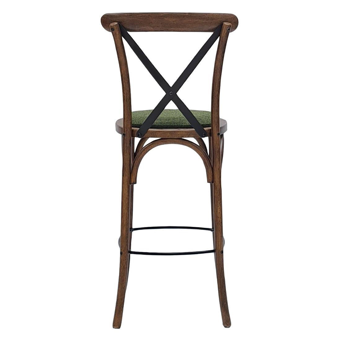 Bristol Bar Chair in Vintage with Shetland Forest Seat