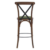Bristol Bar Chair in Vintage with Shetland Forest Seat