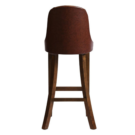 Kilsby Bar Chair in Vintage with Bison Espresso Seat