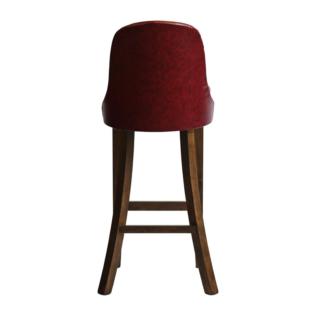 Kilsby Bar Chair in Vintage with Bison Bordeaux Seat