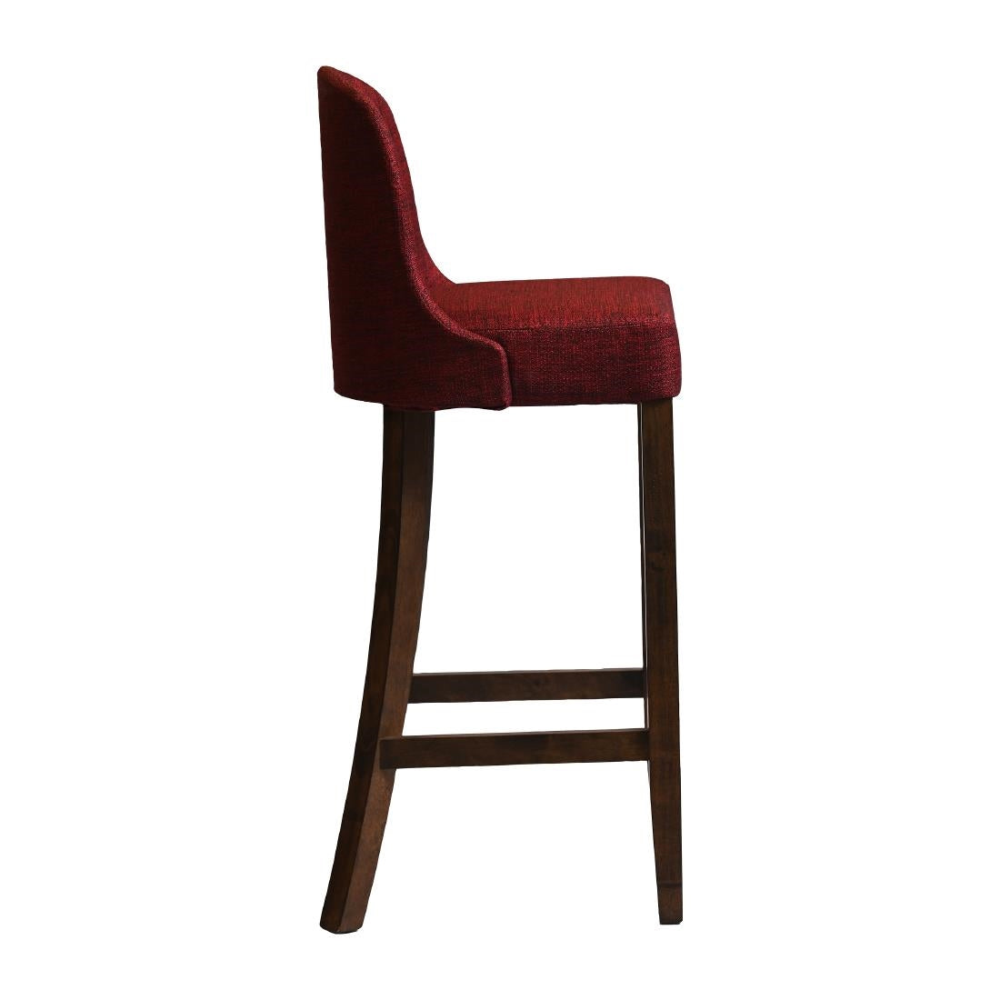 Kilsby Bar Chair in Vintage with Shetland Scarlett Seat