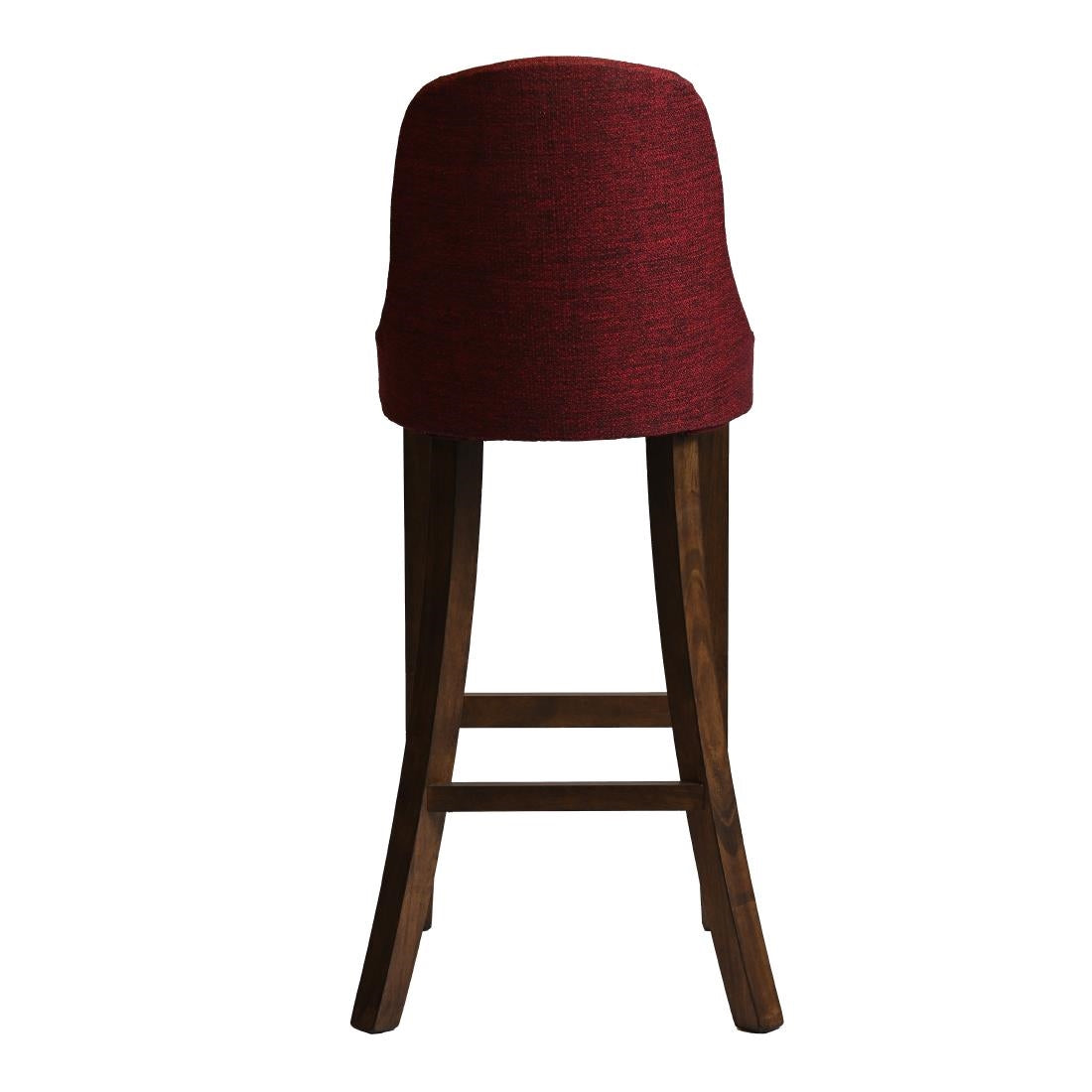 Kilsby Bar Chair in Vintage with Shetland Scarlett Seat