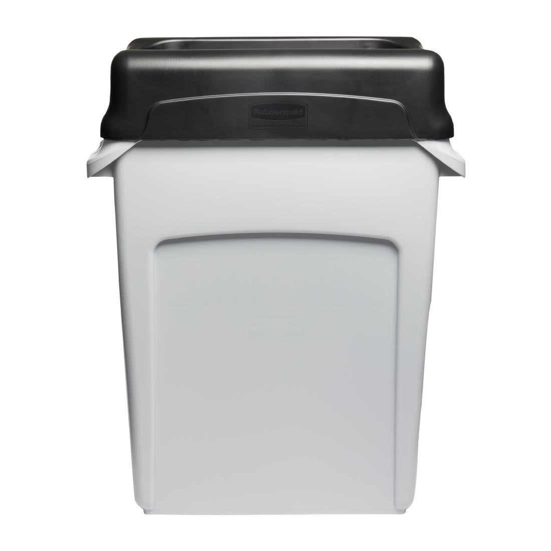 Rubbermaid Slim Jim Swing Black Lid